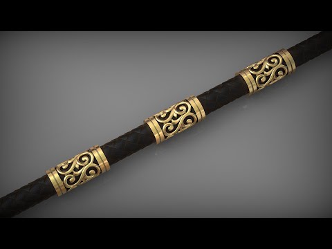 Видео: Бусина в программе Rhinoceros.