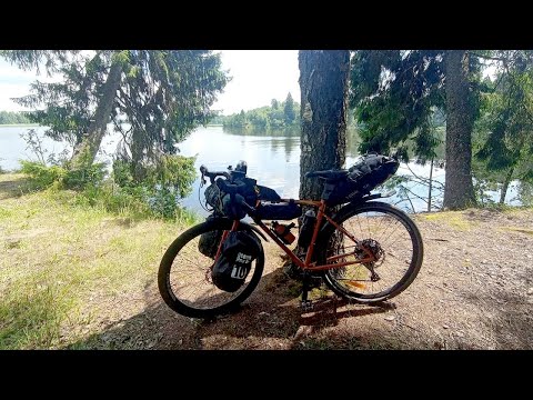 Видео: Жаркий двухдневный байкпакинг трип по Подмосковью | Звенигород - Руза - Можайск | 200 км