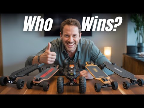 Видео: ✅ 7 лучших бюджетных электроскейтбордов на Amazon [2025] для начинающих/электроскейтборды до 300 ...