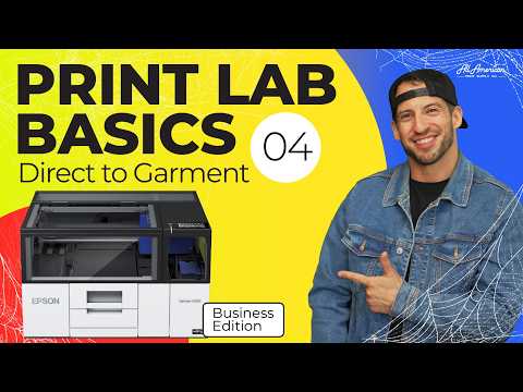 Видео: Основы печатной лаборатории: ЛУЧШИЙ DTG-принтер для начинающих | Эпизод 4 @epsonamerica