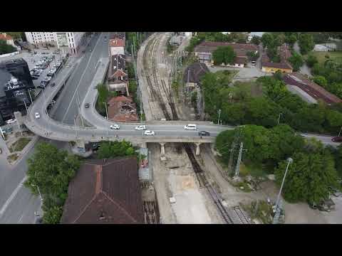 Видео: жп възел Пловдив - Централна гара и автомобилен пробив - 29.04.2024