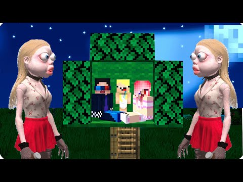 Видео: 😳ПОСТРОИЛИ ДОМ на ДЕРЕВЕ и Пережили НОЧЬ Против СТРАННАЯ СОСЕДКА в МАЙНКРАФТ! НУБИК