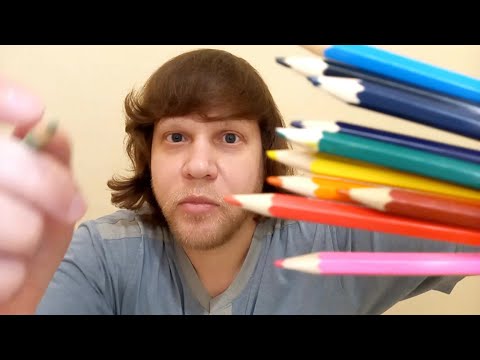 Видео: ✨ ASMR Face Art цветными карандашами ✏️🎨