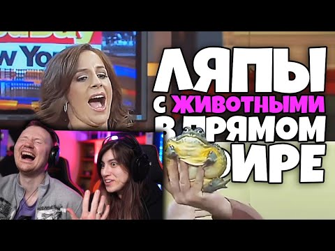 Видео: Неловкие Моменты с Животными в Прямом Эфире 2 | РЕАКЦИЯ на Студия озвучки "ShtigliShti"