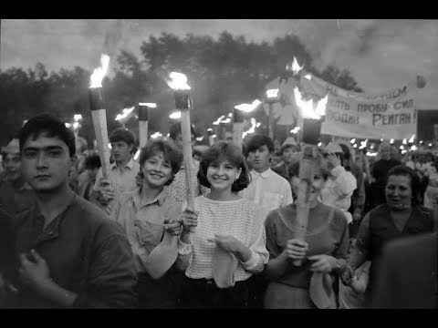 Видео: Празднование 200-летия города Лениногорска(Риддер) в 1986г.Ю.Болденков