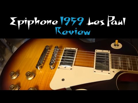 Видео: Обзор Epiphone 1959 Les Paul Standard Outfit 2020 года
