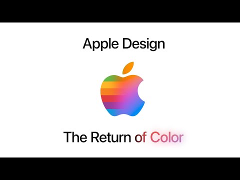Видео: Apple Design: Возвращение цвета