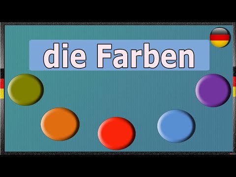 Видео: Цвета на немецком языке с СУБТИТРАМИ Языки каналов простыми словами!
