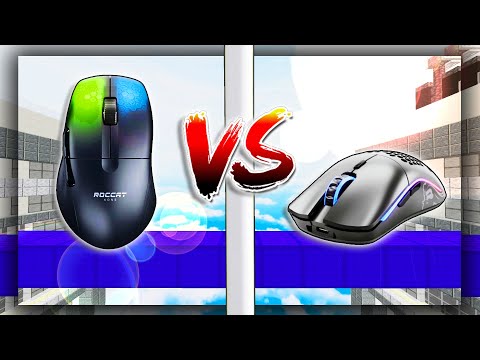 Видео: Решающее противостояние мышей: Roccat Kone Pro против Glorious Model O