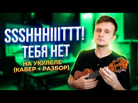 Видео: САМАЯ КРАСИВАЯ и ГРУСТНАЯ ПЕСНЯ на УКУЛЕЛЕ : ssshhhiiittt! - тебя нет (кавер + разбор)