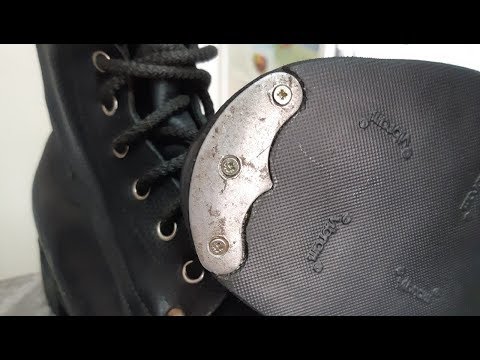 Видео: Адаптация горнострелковых ботинок к повседневной носке.