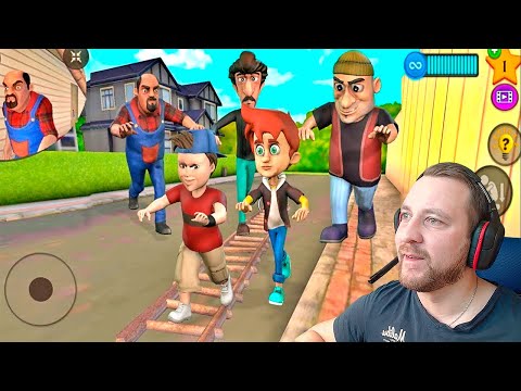 Видео: ГРАБИТЕЛИ В ДОМЕ как у МИСС ТИ Scary Robber игра от Разработчиков Scary Teacher 3D