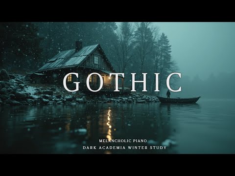 Видео: Dark Academia Winter Study ~ Меланхоличные фортепиано и скрипка для снежных ночей