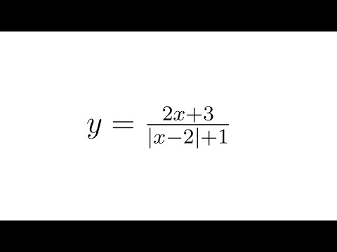 Видео: Модулі бар бөлшек сызықтық функцияның графигін салу