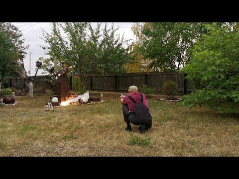 Видео: Пиротехнические мишени для пневматического оружия