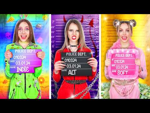 Видео: Бедная VS Богатая VS Миллионерша В Тюрьме || Популярная VS Непопулярная Заключенная