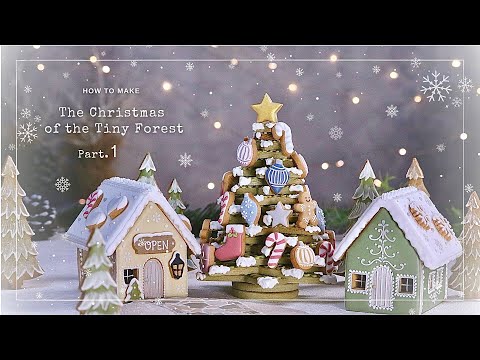 Видео: [Рождество 2025 года в крошечном лесу①] Рождество крошечного леса