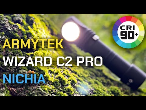 Видео: ДЛЯ ТЕХ, КОМУ ВАЖЕН КАЧЕСТВЕННЫЙ СВЕТ - ARMYTEK WIZARD C2 PRO NICHIA