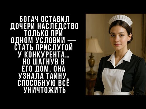 Видео: Богач оставил дочери наследство только при одном условии — стать прислугой у конкурента…