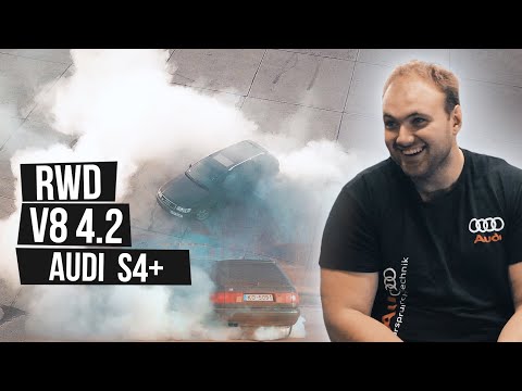 Видео: RWD AUDI 4.2 S4+ / Снега нету не беда, когда ты на AUDI 4.2