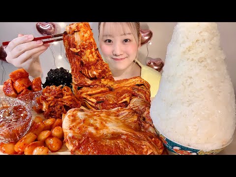 Видео: ASMR Различные кимчи【русские субтитры】【Mukbang/ Eating Sounds】