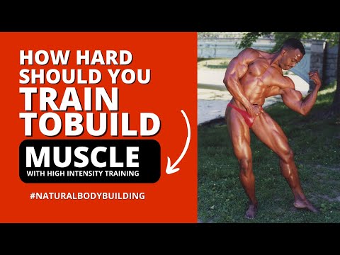 Видео: Насколько интенсивно нужно тренироваться, чтобы нарастить мышцы с помощью высокоинтенсивного трен...