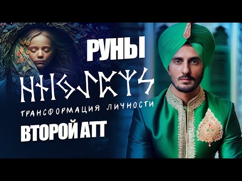Видео: Руны - Второй Атт: Трансформация личности Хагалаз, Наутиз, Иса, Йера, Эйваз, Пертро, Альгиз, Соул