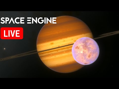 Видео: Путешествие по Вселенной (часть 17) | Space Engine Стрим
