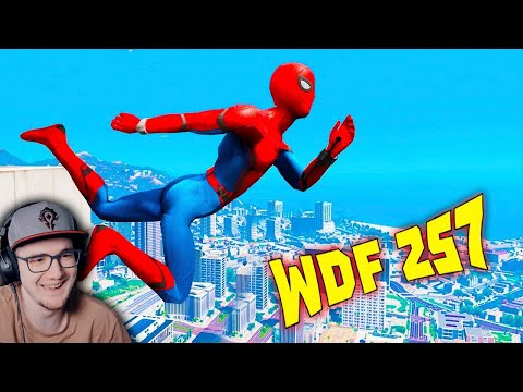 Видео: Лютые приколы в играх ► WDF 257 - ПАВУК | Реакция