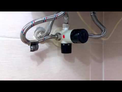Видео: Как экономить электричество и воду / Термостатический смесительный клапан