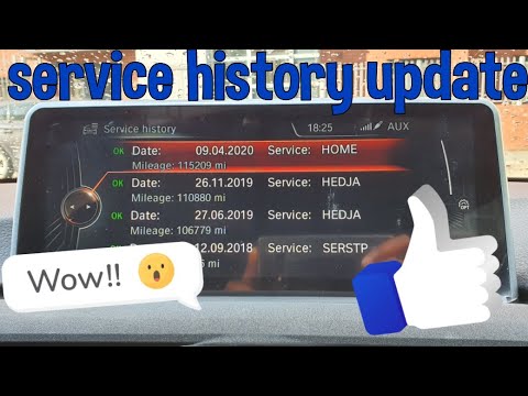 Видео: Как бесплатно обновить историю обслуживания любой модели BMW Fxx