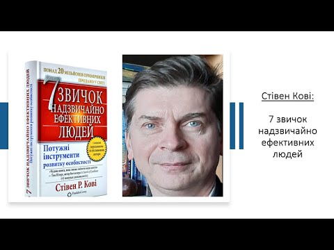 Видео: 7 звичок ефективних людей. Цикл порад "Що прочитати і для чого?"