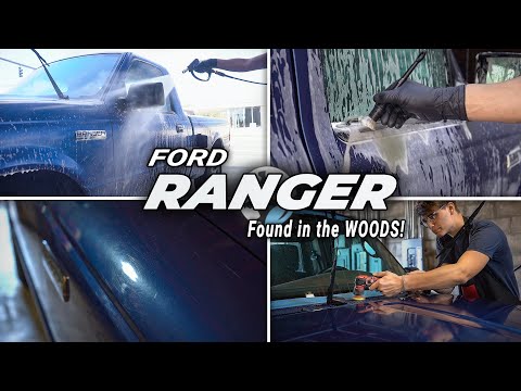Видео: Ford Ranger найден в лесу! | Возвращён к жизни! САМЫЙ БЕЗУМНЫЙ цвет, который я видел у Ranger...