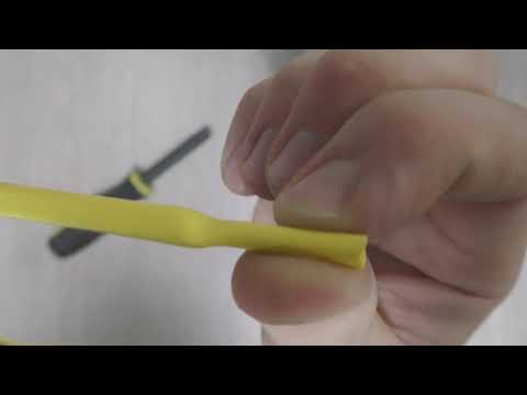 Видео: Термоусадка c клеем и обычная