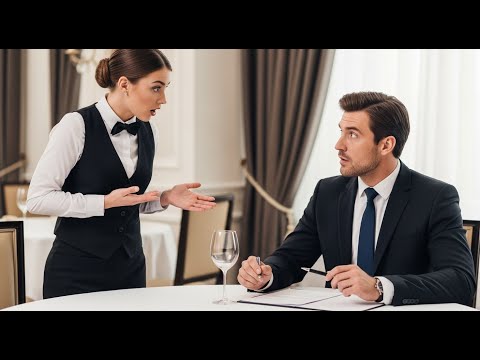 Видео: Миллиардер попросил совета у официантки — и её ответ шокировал его