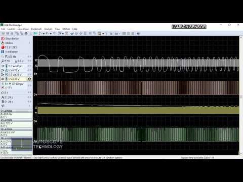 Видео: Лямбда-зонд - проверка при помощи мотортестера