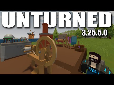 Видео: Новая система крафта, верстак, печи, хим. лаборатория | Unturned 3.25.5.0