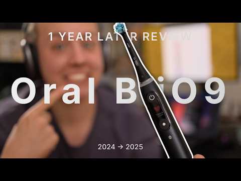 Видео: Обзор зубной щетки Oral B iO9 — год спустя (HDR)