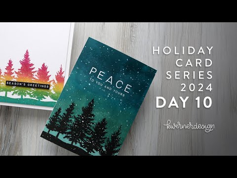 Видео: Серия праздничных открыток 2024 — День 10 — Открытки «Тихий лес»