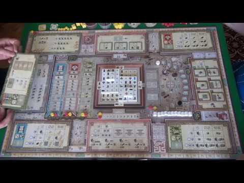 Видео: Теотиуакан: Город Богов 1/2 часть - играем в настольную игру. Teotihuacan: City of Gods board game.