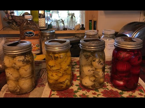 Видео: Консервирование маринованных яиц | Farm Fresh