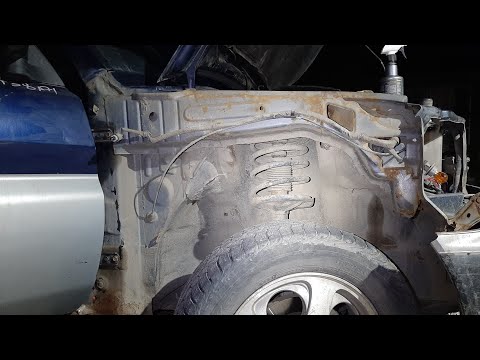 Видео: Восстановление pajero io,  купил авто в ужасном состоянии.