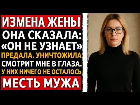 Видео: История мужчины | Измена Жены | Она думала, я не узнаю. Но всё уже было записано.