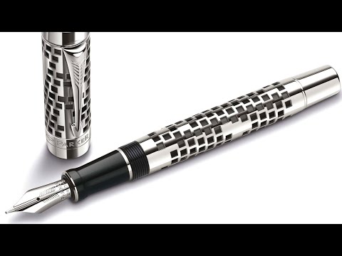 Видео: Обзор перьевой ручки Parker Duofold Senior 125th Anniversary, Limited Edition