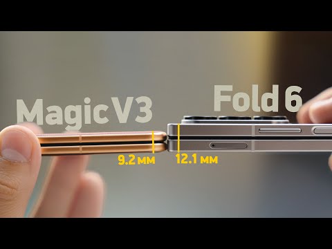 Видео: Honor Magic V3 vs Xiaomi MIX Fold 4 — куда тоньше Samsung!