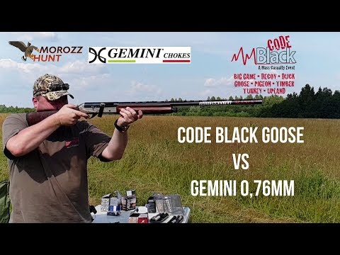 Видео: #Gemimi 0,76мм VS Patternmaster Code Black Goose Дробь 7,5,3