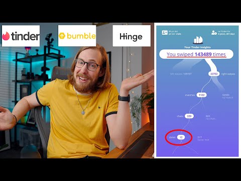 Видео: Я свайпила в Tinder 143 489 раз. Вот что получилось.