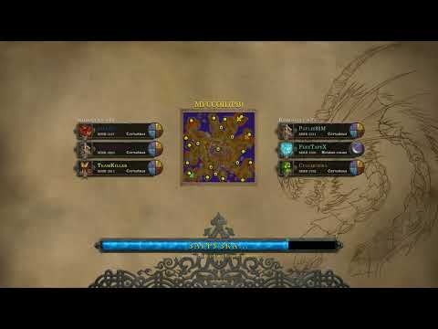 Видео: Warcraft III 3 на 3 Альянсом [4k]