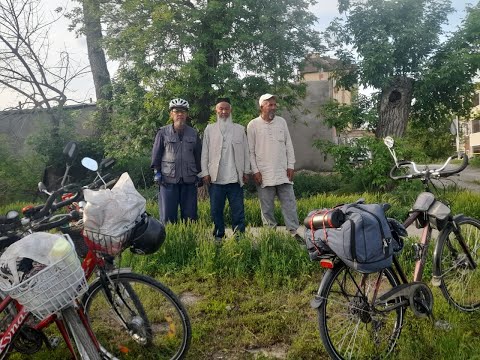 Видео: Ўзбекистондан велосипедда хажга,  хожидодалар  йўлга чиқишди.