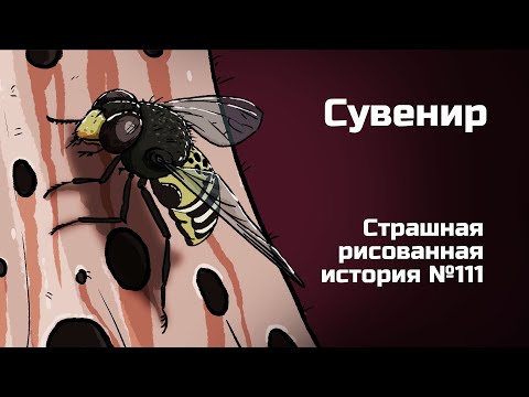 Видео: Сувенир. Страшная рисованная история №111 (анимация)